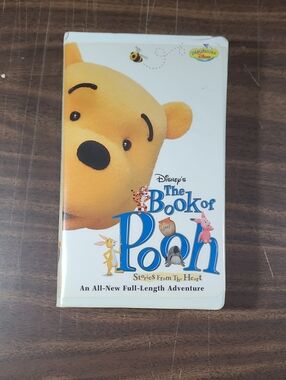 Disney The Book Of Pooh VHS Movie in Clamshell